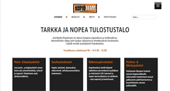 Desktop Screenshot of kopioteam.fi