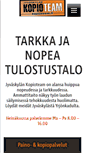 Mobile Screenshot of kopioteam.fi