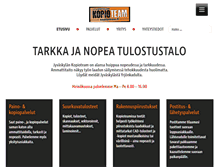 Tablet Screenshot of kopioteam.fi